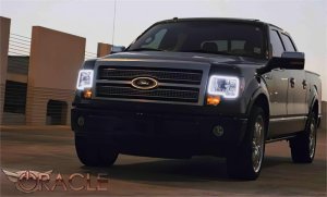 Ford F-150 Headlight Halo Kit - ORACLE Lighting - ColorSHIFT w/ BC1 Controller - `09-`14 Ford F-150 Headlight Halo Kit - ORACLE Lighting - ColorSHIFT w/ BC1 Controller - `09-`14